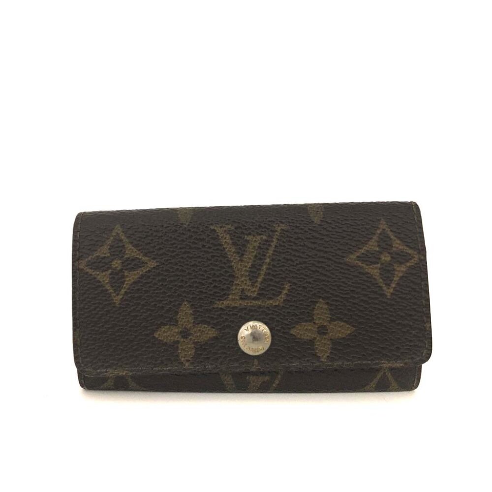Authentic Louis Vuitton Multicles 4 Key Holder Monogram | LV Key Case